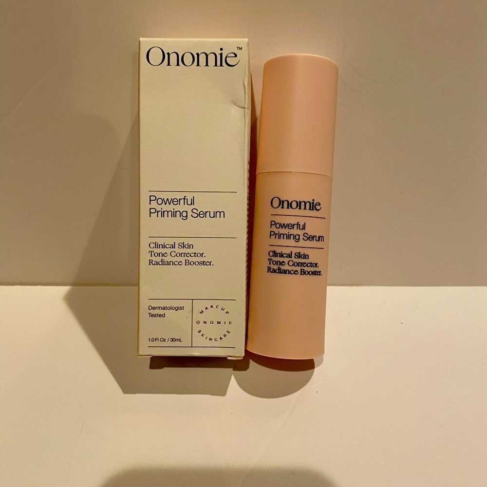 Onomie Powerful Priming Serum Clinical Skin Tone Corrector Radiance Booster 1oz - Picture 2 of 8